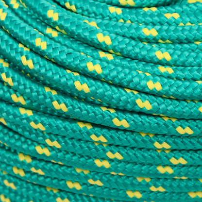 Multipurpose Utility Rope PP 27 kg Max Load Length 250 m Green 10 mm