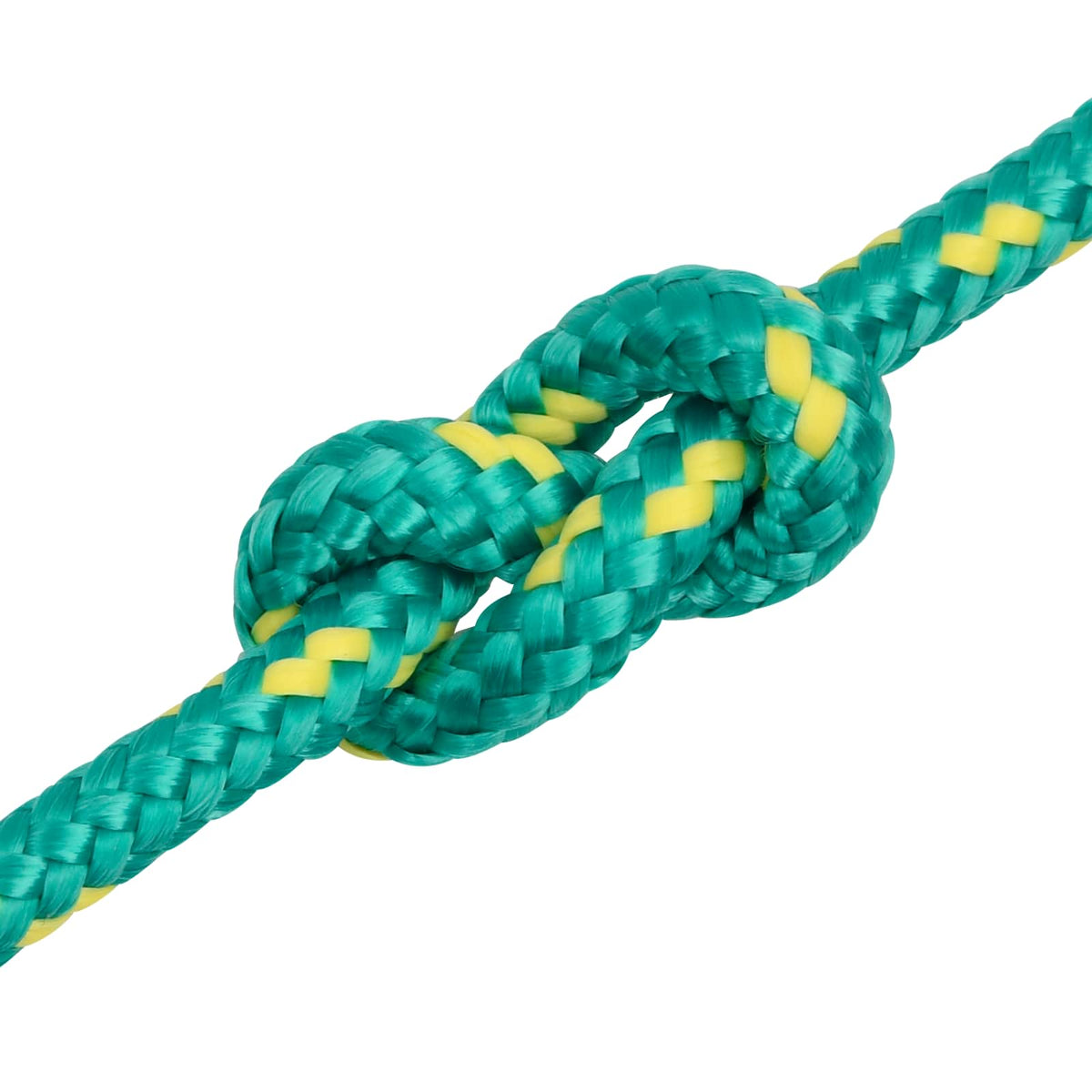 Multipurpose Utility Rope PP 27 kg Max Load Length 250 m Green 10 mm