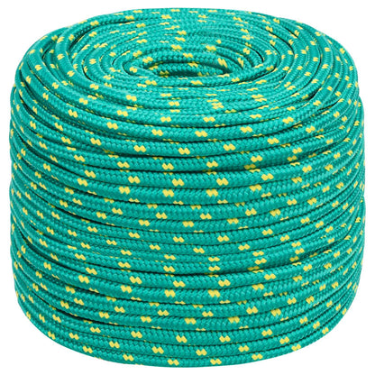 Multipurpose Utility Rope PP 27 kg Max Load Length 250 m Green 10 mm