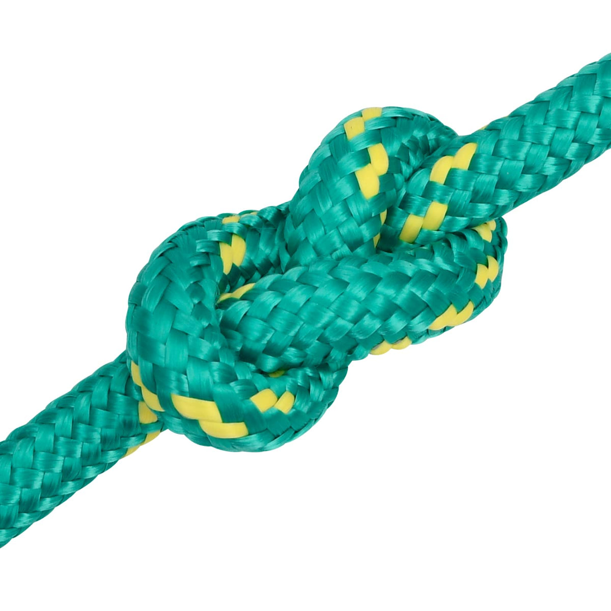 Multipurpose Utility Rope PP 150 kg Max Load Length 100 m Green 16 mm