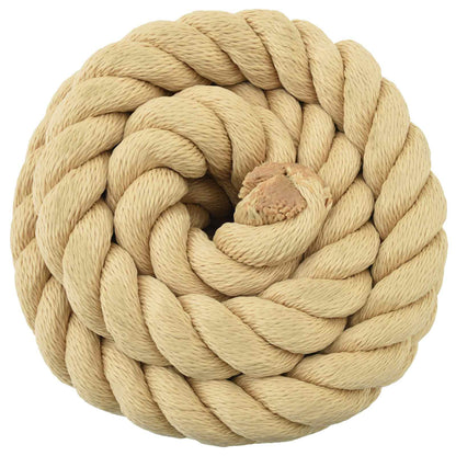 Multipurpose Utility Rope PP Length 25 m Natural 40 mm