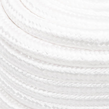 Multipurpose Utility Rope PP 105 kg Max Load Length 100 m White 20 mm