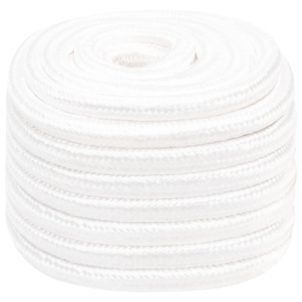 Multipurpose Utility Rope PP 105 kg Max Load Length 100 m White 20 mm