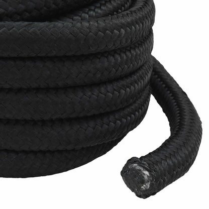Multipurpose Utility Rope PP Length 10 m 60 mm Black