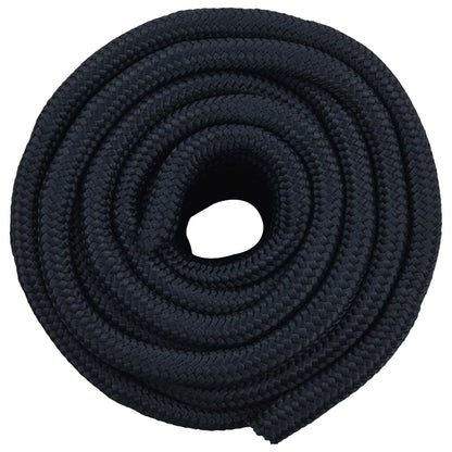 vidaXL Multipurpose Utility Rope 25 mm 25 m Royal Blue Polyester 2