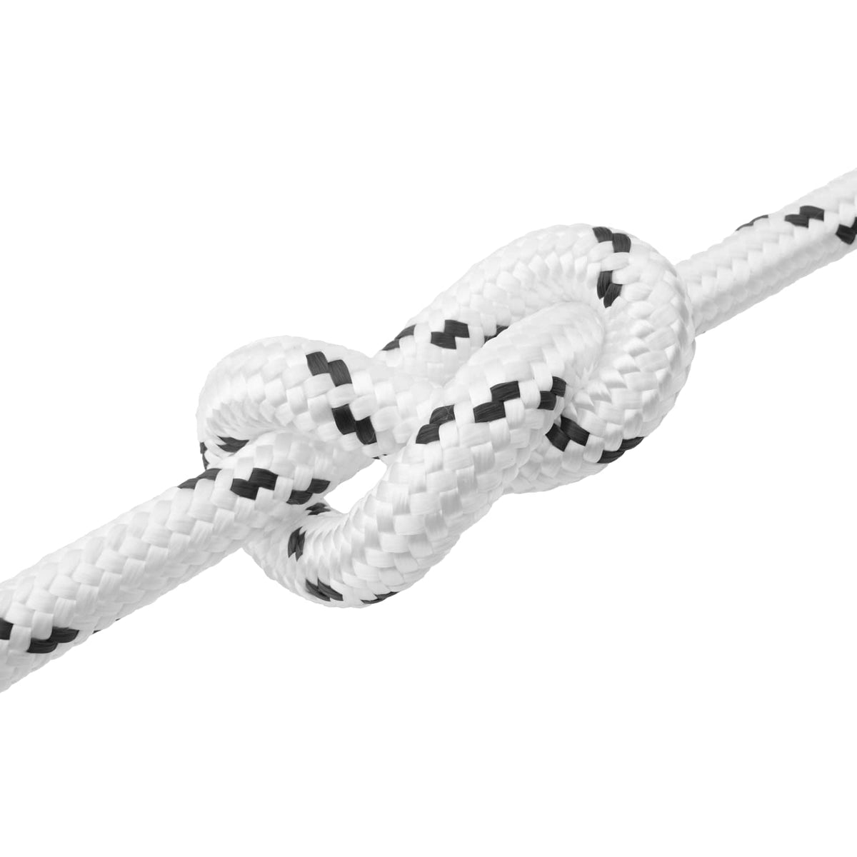 vidaXL Multipurpose Utility Rope 25 mm 25 m White Polyester 3