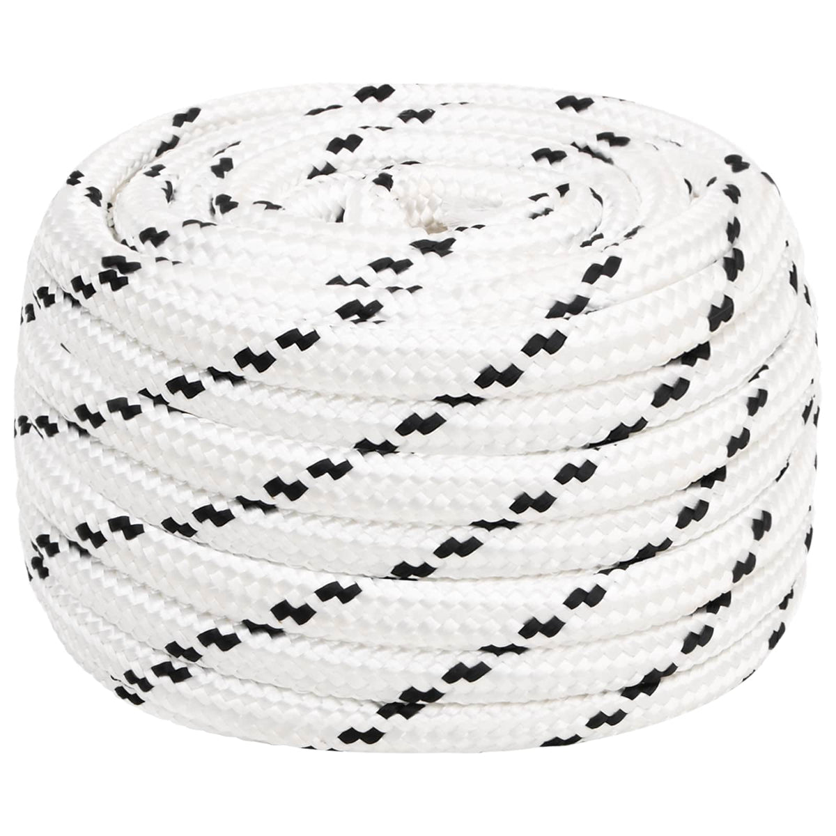 vidaXL Multipurpose Utility Rope 16 mm 50 m White Polyester 2