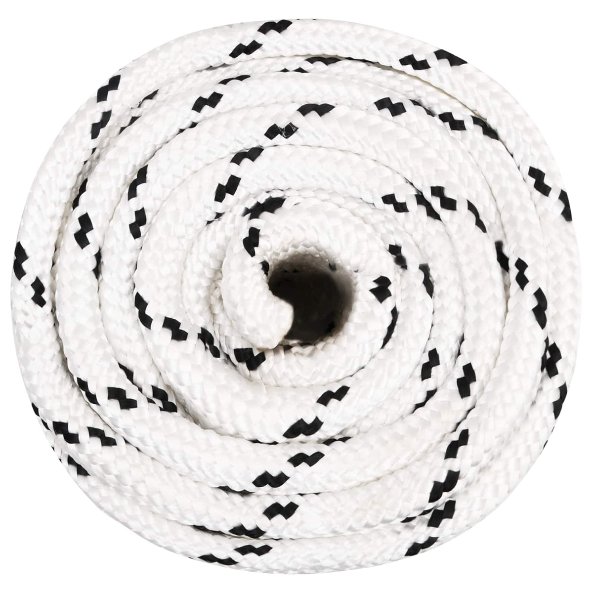 vidaXL Multipurpose Utility Rope 16 mm 50 m White Polyester 3