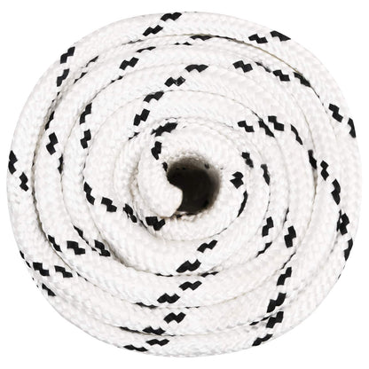 vidaXL Multipurpose Utility Rope 16 mm 50 m White Polyester 3
