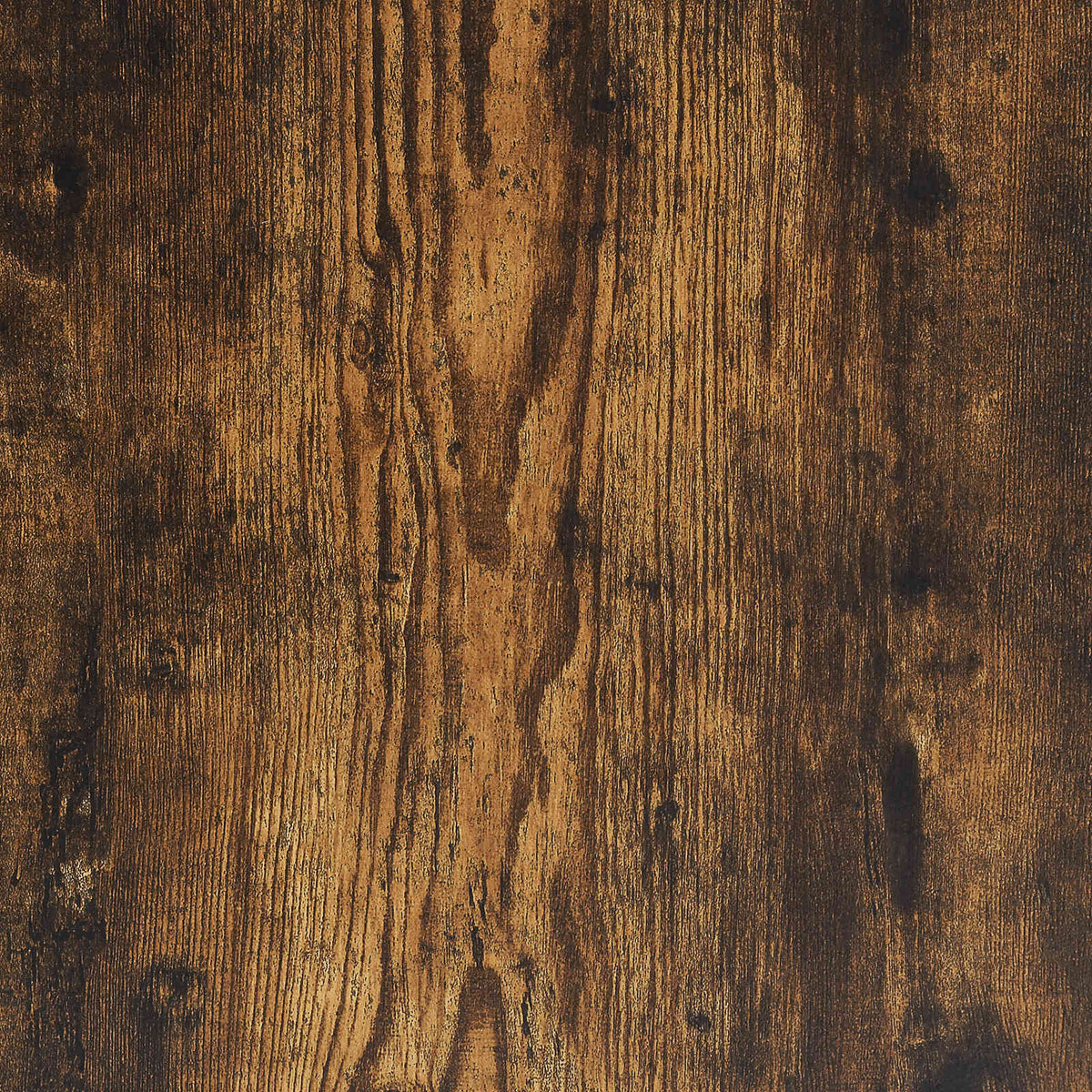 Bed Frame Engineered Wood Length 200 cm Smoked Oak 120 cm