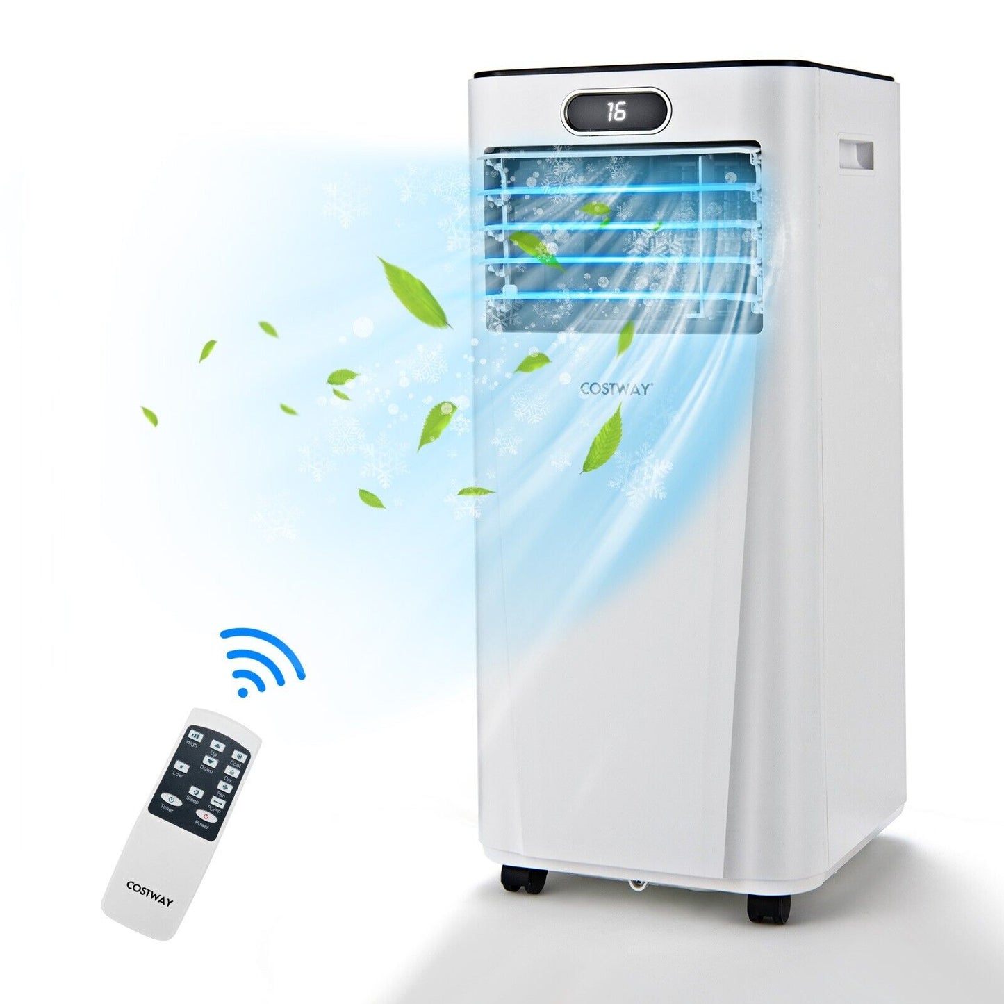 9000 BTU Portable Air Conditioner with 24H Timer