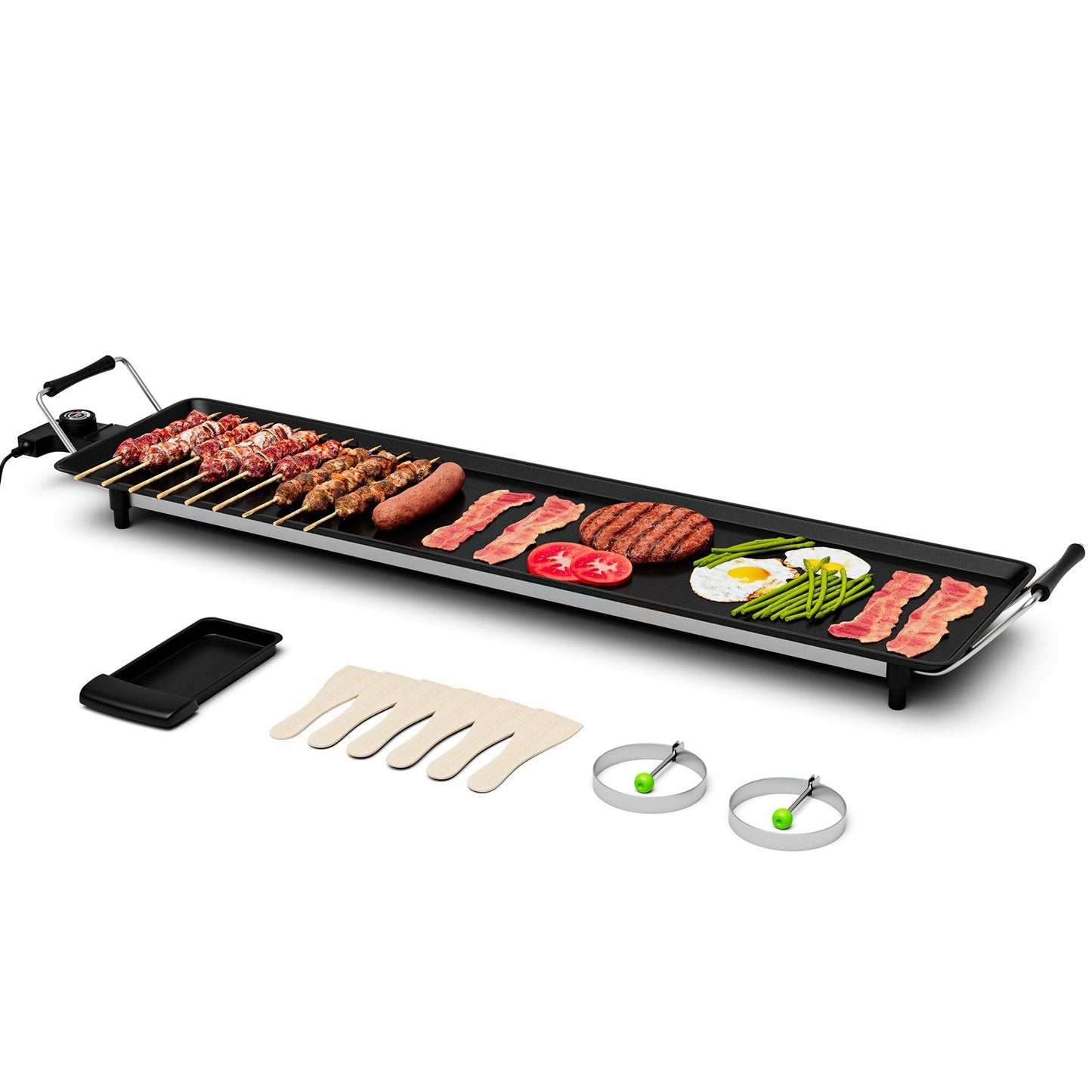 XXL 90 x 23cm Electric Barbecue Teppanyaki Table Griddle