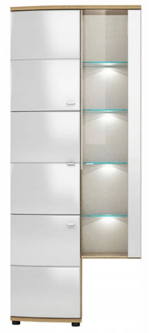 Polo 10 Tall Display Cabinet 86cm