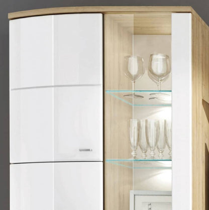 Polo 10 Tall Display Cabinet 86cm