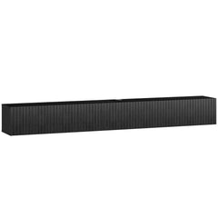 HOMCOM 180cm Floating TV Stand, Wall Mount TV Unit with Cable Management Hole, Fits up to 72