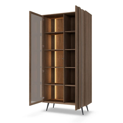 Amaro Tall Display Cabinet 94cm