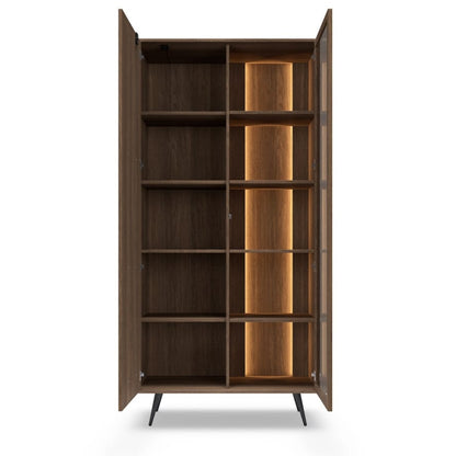 Amaro Tall Display Cabinet 94cm