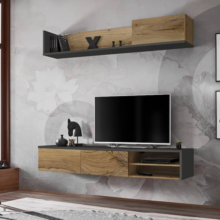 Dallas TV Entertainment Unit For TVs Up To 75"
