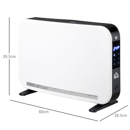 HOMCOM Three-Mode Modern Slimline Heater, 7-35√¢‚Äû∆í Temperature