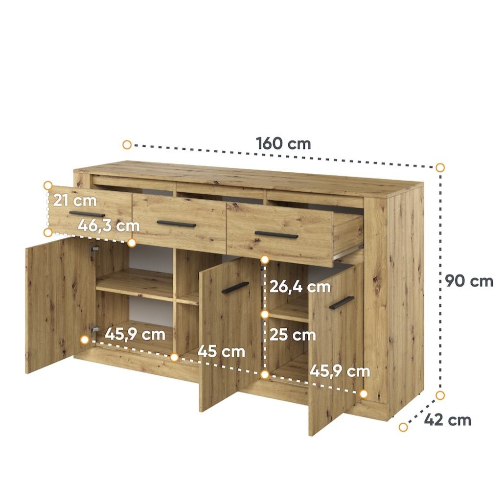 Arti AR-09 Sideboard Cabinet 160cm