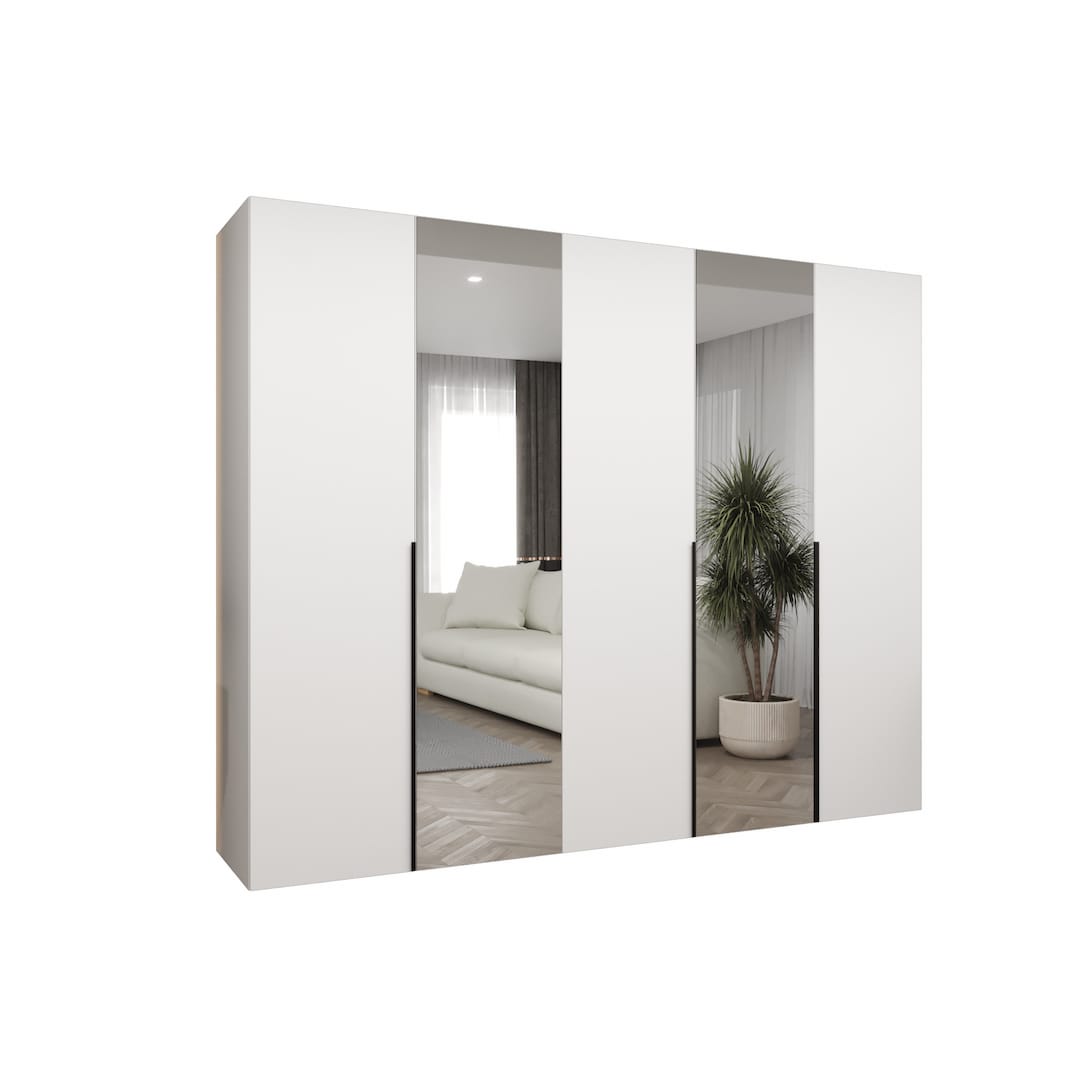 Alicante II Hinged Door Wardrobe 250cm