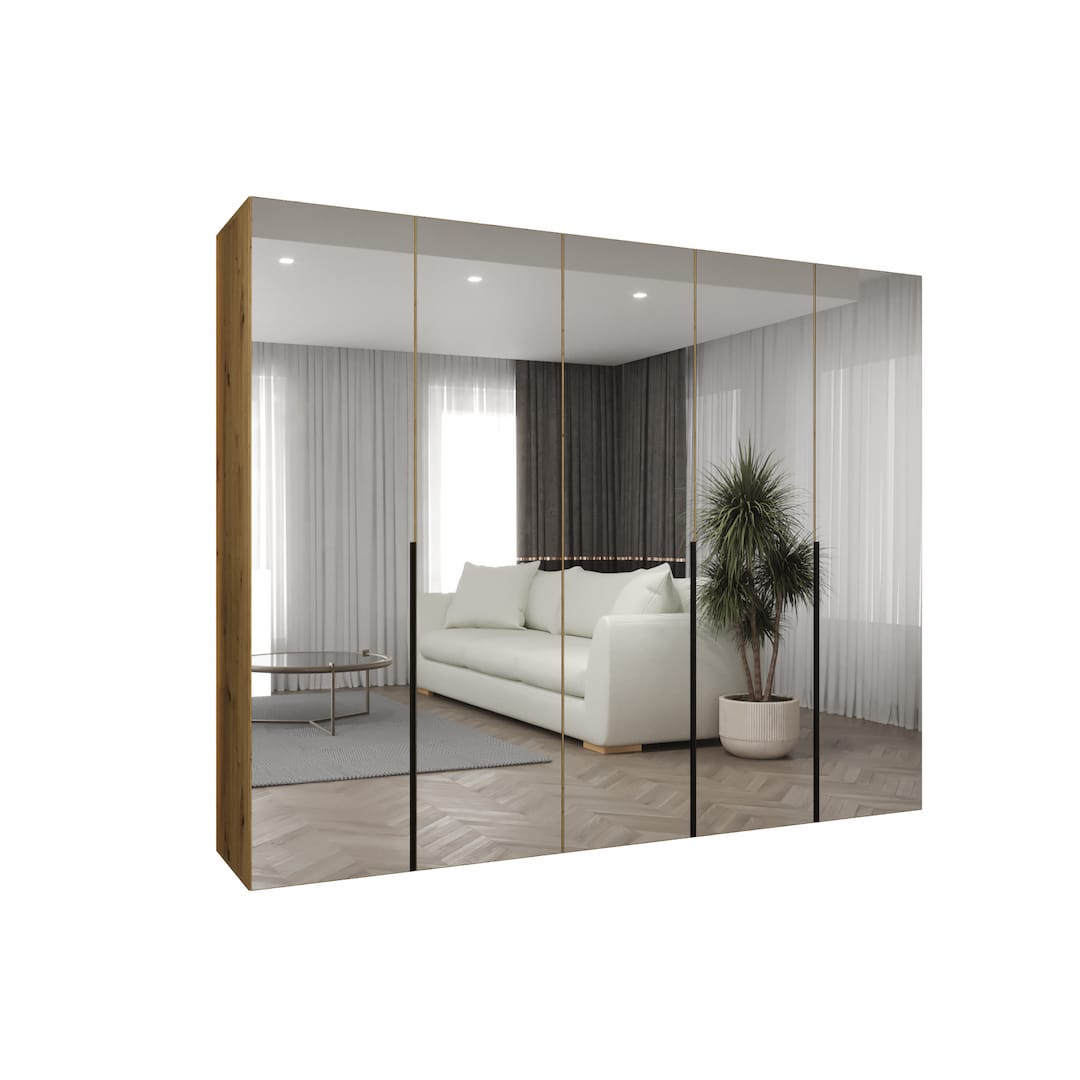 Alicante III Hinged Door Wardrobe 250cm