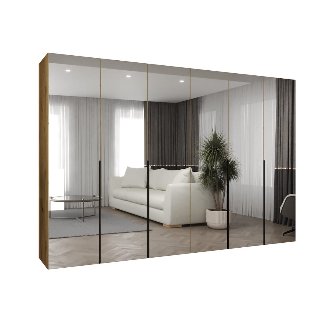 Alicante III Hinged Door Wardrobe 300cm