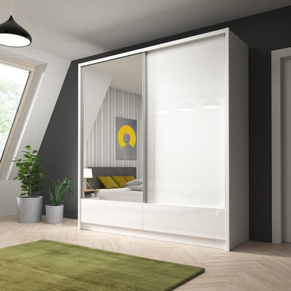 Aria I Sliding Door Wardrobe 204cm