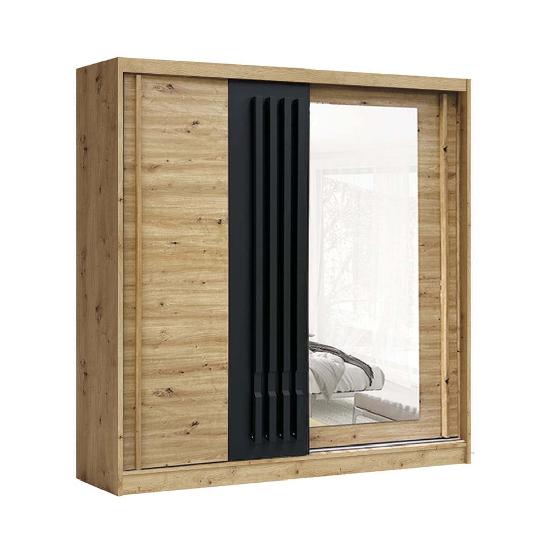 Avantgarde AV5 Sliding Door Wardrobe 200cm