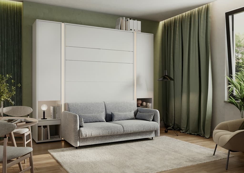 BC-35 Upholstered Sofa For BC-13 Vertical Wall Bed Concept 180cm