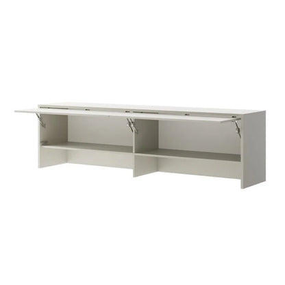 White office desk on a white background