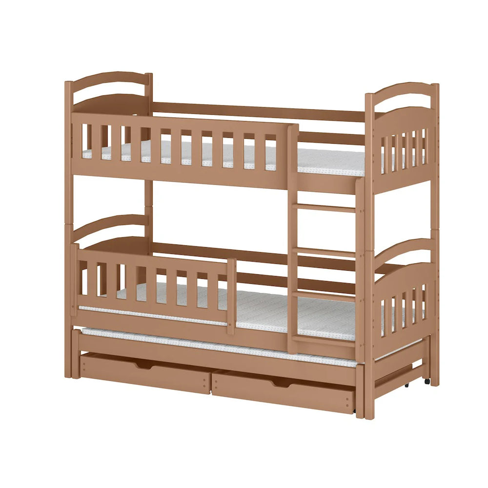 Blanka Bunk Bed with Trundle and Storage