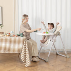 Baby Highchair with Removable Tray for 6-36 Months-Orange