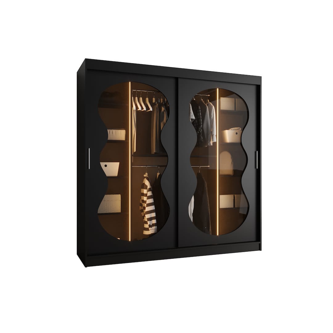 Bahrain III Sliding Door Wardrobe 200cm