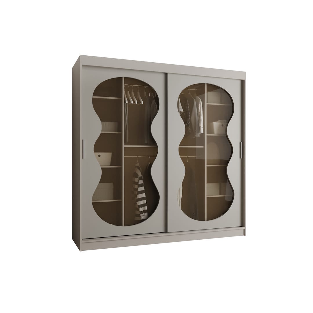 Bahrain III Sliding Door Wardrobe 200cm