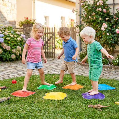 Balance Stepping Stones 6 Pieces Non-Slip Design for Ages 3+ Kids