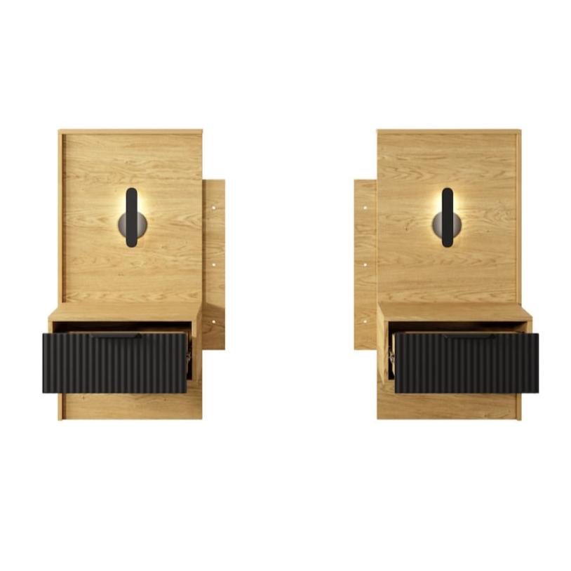 Baltic Bedside Tables 50cm [Set Of Two]