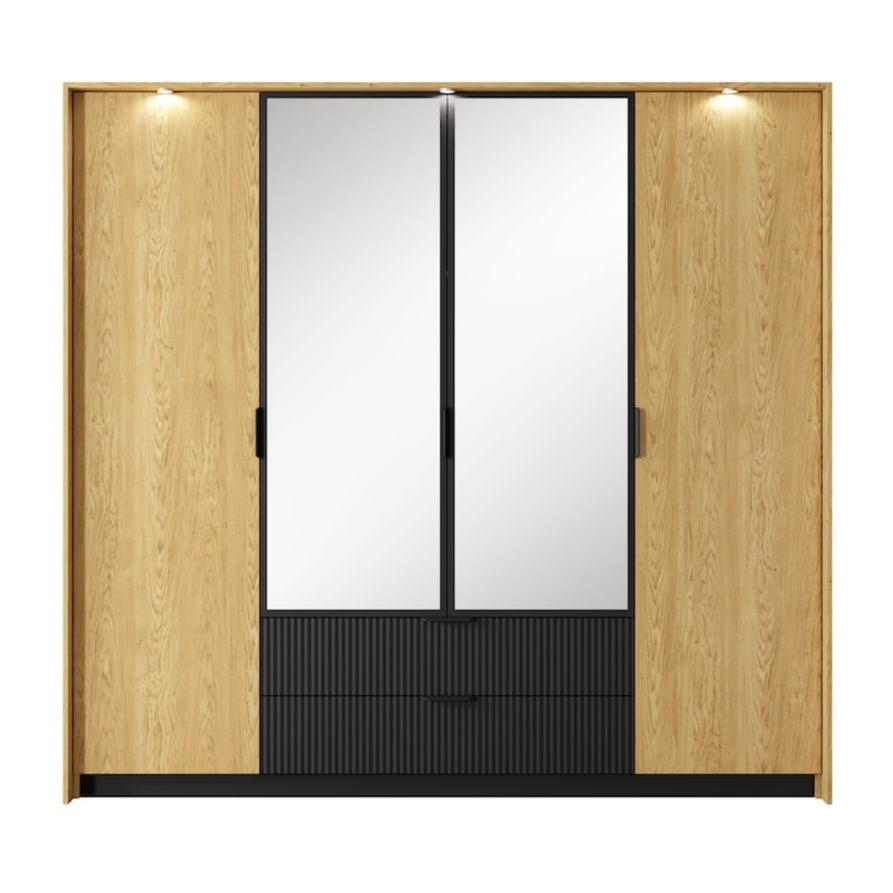 Baltic Hinged Door Wardrobe 223cm