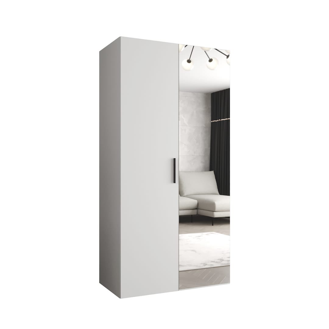 Bari II Hinged Door Wardrobe 100cm