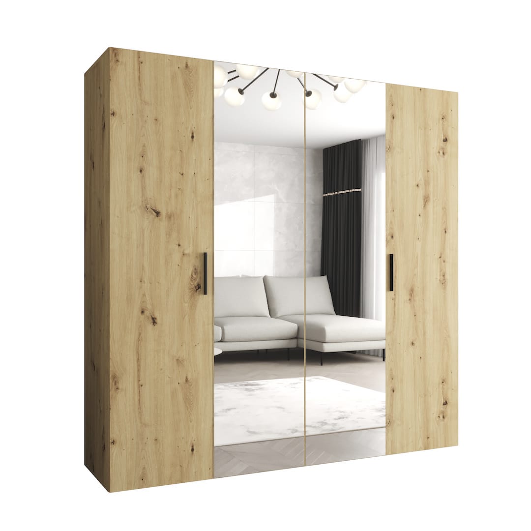 Bari II Hinged Door Wardrobe 200cm