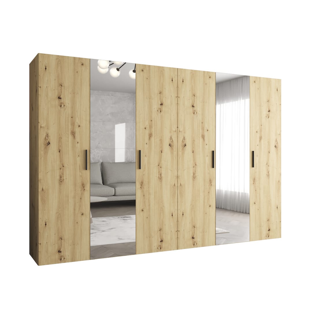 Bari II Hinged Door Wardrobe 300cm