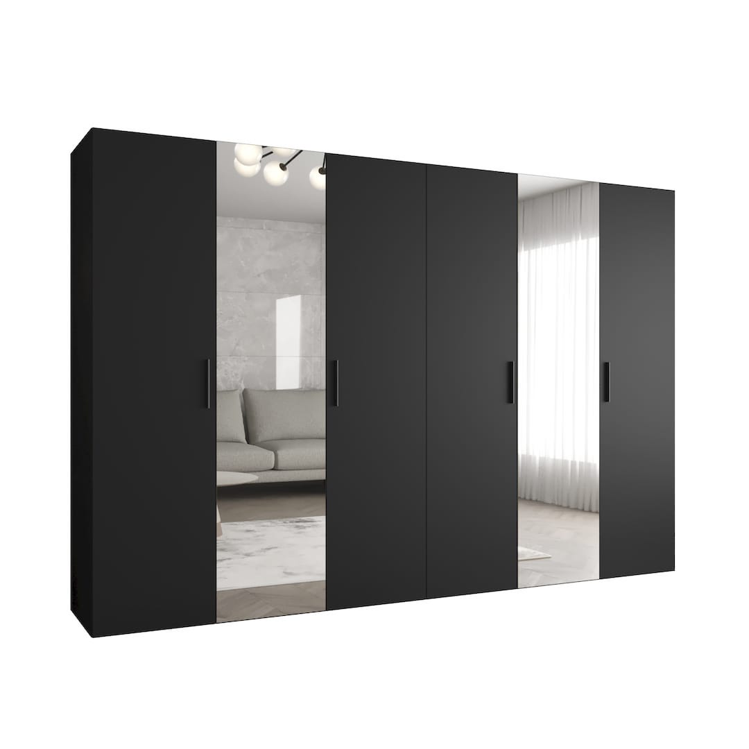 Bari II Hinged Door Wardrobe 300cm