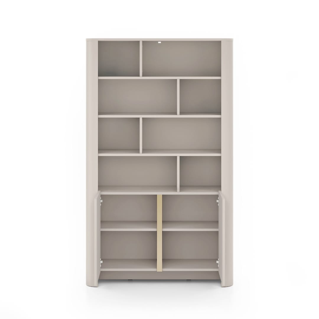 Bari Tall Bookcase 103cm