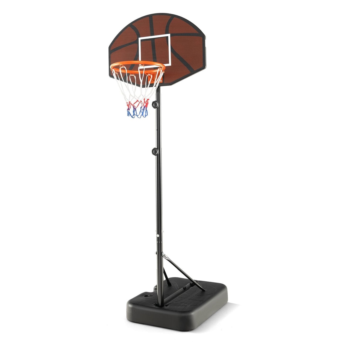 Basketball Hoop 5.6-6.5 FT Height Adjustable for Kids