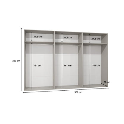 Blomvik I Hinged Door Wardrobe 300cm