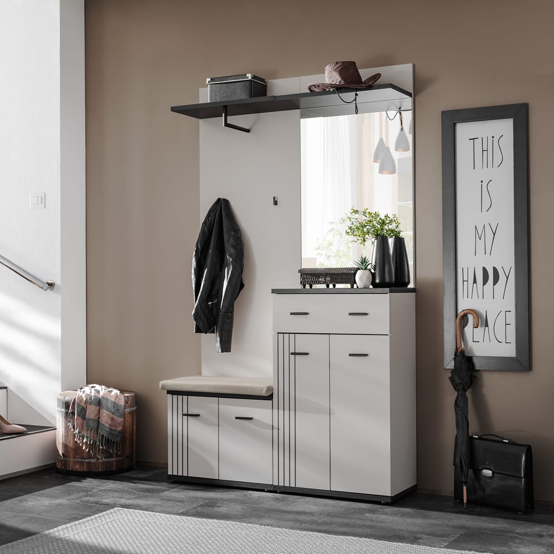 Hugo Hallway Bench 60cm