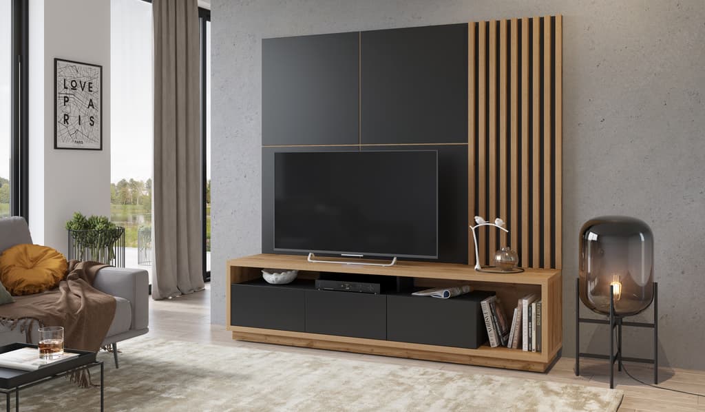 Celine 09 Entertainment Unit 200cm