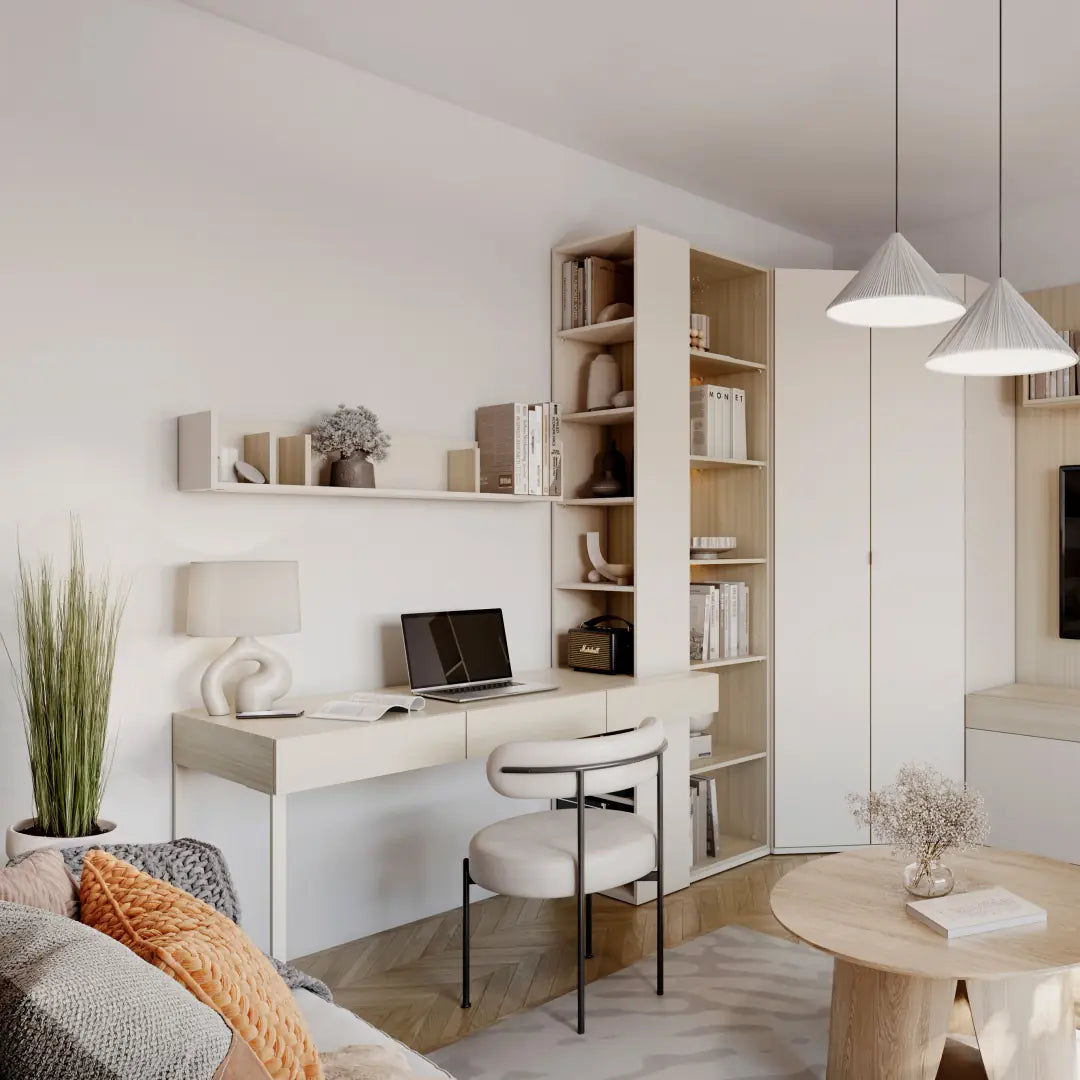 Charlie CH-01 Corner Wardrobe 100cm