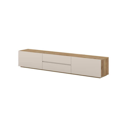 Stainless steel wall-mounted shelf on a white background