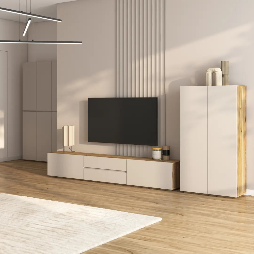 Criss Tall Cabinet 105cm